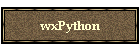 wxPython